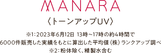 MANARA TONE UP UV